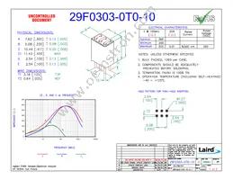 29F0303-0T0-10 Datasheet Cover