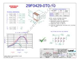 29F0429-0T0-10 Datasheet Cover