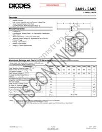 2A07-T Datasheet Cover