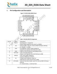 2D-024-010A-QFN32-C Datasheet Page 3
