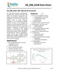 2D-048-015B-QFN32-C Datasheet Cover