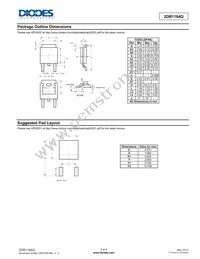 2DB1184Q-13 Datasheet Page 5