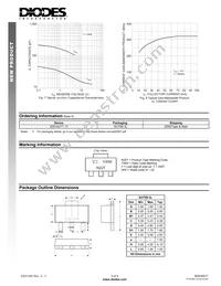 2DD1621T-13 Datasheet Page 3