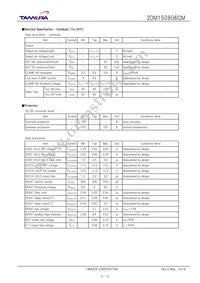 2DM150806CM Datasheet Page 3