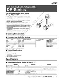 2MDR01-85O1AGH Datasheet Cover