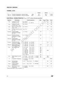 2N2222A Datasheet Page 2
