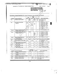 2N2484 Datasheet Page 2