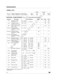 2N2907A Datasheet Page 2