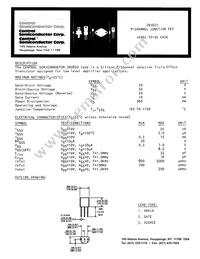 2N3820 Datasheet Cover