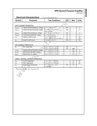 2N4410_D75Z Datasheet Page 2