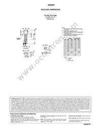 2N5087RLRA Datasheet Page 7