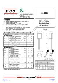 2N5550-AP Datasheet Cover