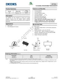 2N7002A-7 Datasheet Cover