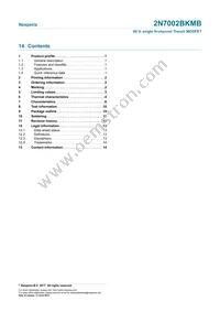 2N7002BKMB Datasheet Page 15