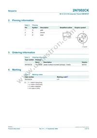 2N7002CKVL Datasheet Page 2