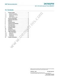 2N7002PW Datasheet Page 16