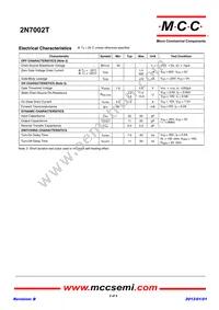 2N7002T-TP Datasheet Page 2