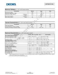 2N7002VAC-7 Datasheet Page 2