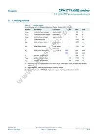 2PA1774SMB Datasheet Page 3