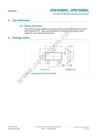 2PB709BRL Datasheet Page 7