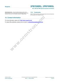 2PB709BRL Datasheet Page 12