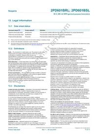 2PD601BSL Datasheet Page 11