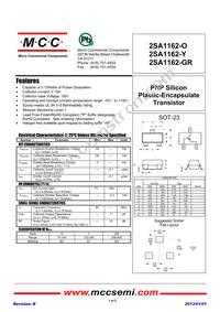 2SA1162-O-AP Datasheet Cover