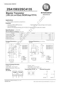 2SA1593S-TL-E Datasheet Cover