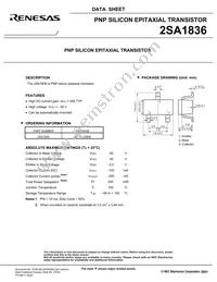 2SA1836-T1-A Datasheet Page 3