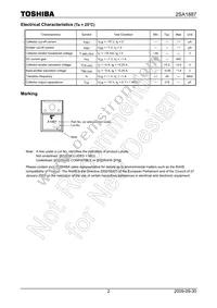 2SA1887(F) Datasheet Page 2