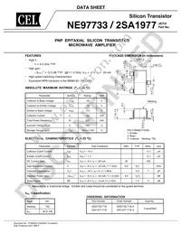 2SA1977-A Datasheet Cover