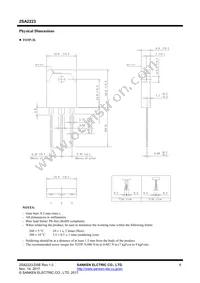 2SA2223 Datasheet Page 6