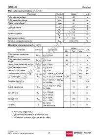 2SAR514RTL Datasheet Page 2