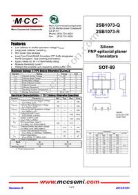 2SB1073-R-AP Datasheet Cover