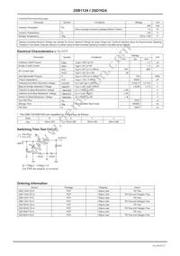 2SB1124T-TD-H Datasheet Page 2
