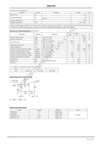 2SB1205T-TL-E Datasheet Page 2