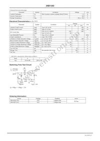2SB1302T-TD-E Datasheet Page 2