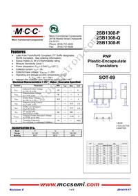 2SB1308-R-TP Datasheet Cover