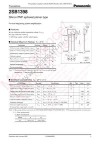 2SB13980PA Datasheet Cover