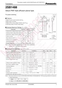 2SB14880PA Datasheet Cover