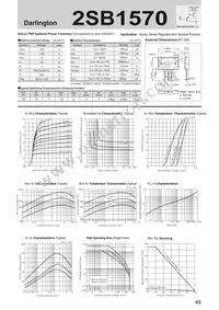 2SB1570 Datasheet Cover