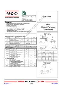 2SB1694-TP Datasheet Cover