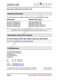 2SB315B-CM1200DC-34N Datasheet Page 6