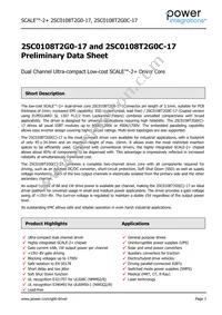 2SC0108T2G0-17 Datasheet Cover