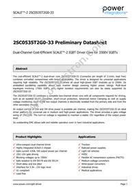 2SC0535T2G0-33 Datasheet Cover