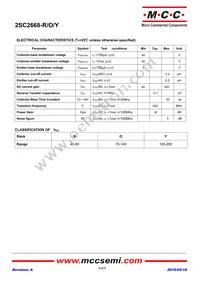 2SC2668-Y-AP Datasheet Page 2