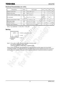 2SC2705-Y(TE6 Datasheet Page 2