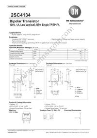 2SC4134T-TL-E Datasheet Cover