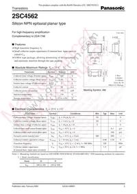 2SC45620RL Datasheet Cover