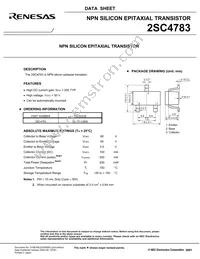 2SC4783-T1-A Datasheet Page 3
